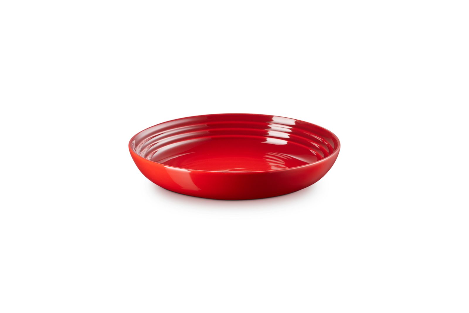 Diep Bord in Aardewerk 22cm 0,9l Kersenrood