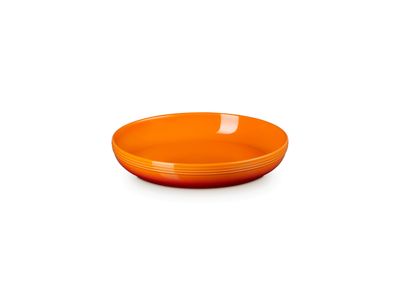Diep Bord Coupe Oranjerood 22cm