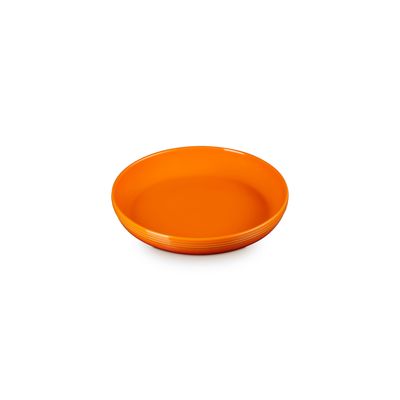 Diep Bord Coupe Oranjerood 22cm  Le Creuset