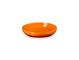 Coupe Diep Bord in aardewerk 22cm 0,96L Oranjerood