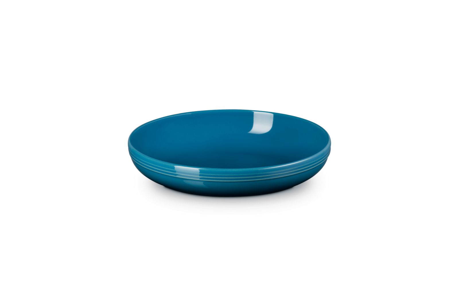 Diep Bord in aardewerk  22cm 0,9L Deep Teal