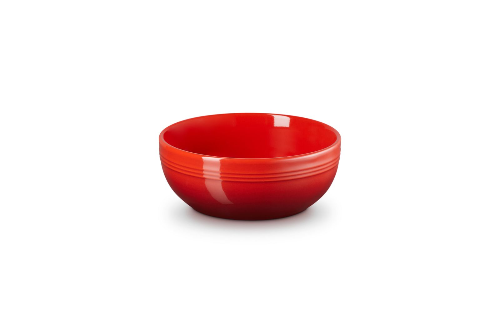 Coupe Ontbijtkom in aardewerk 16cm Kersenrood