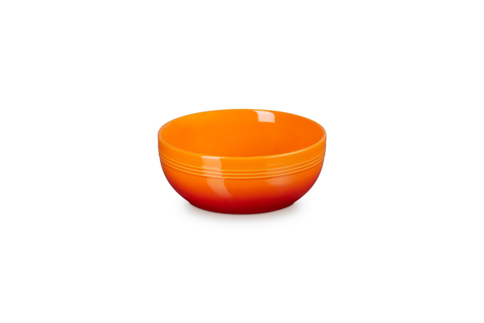 Coupe Ontbijtkom in aardewerk 16cm Oranjerood