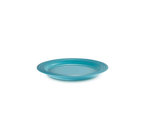 Ontbijtbord in Aardewerk Carribean Blue 22cm  Le Creuset