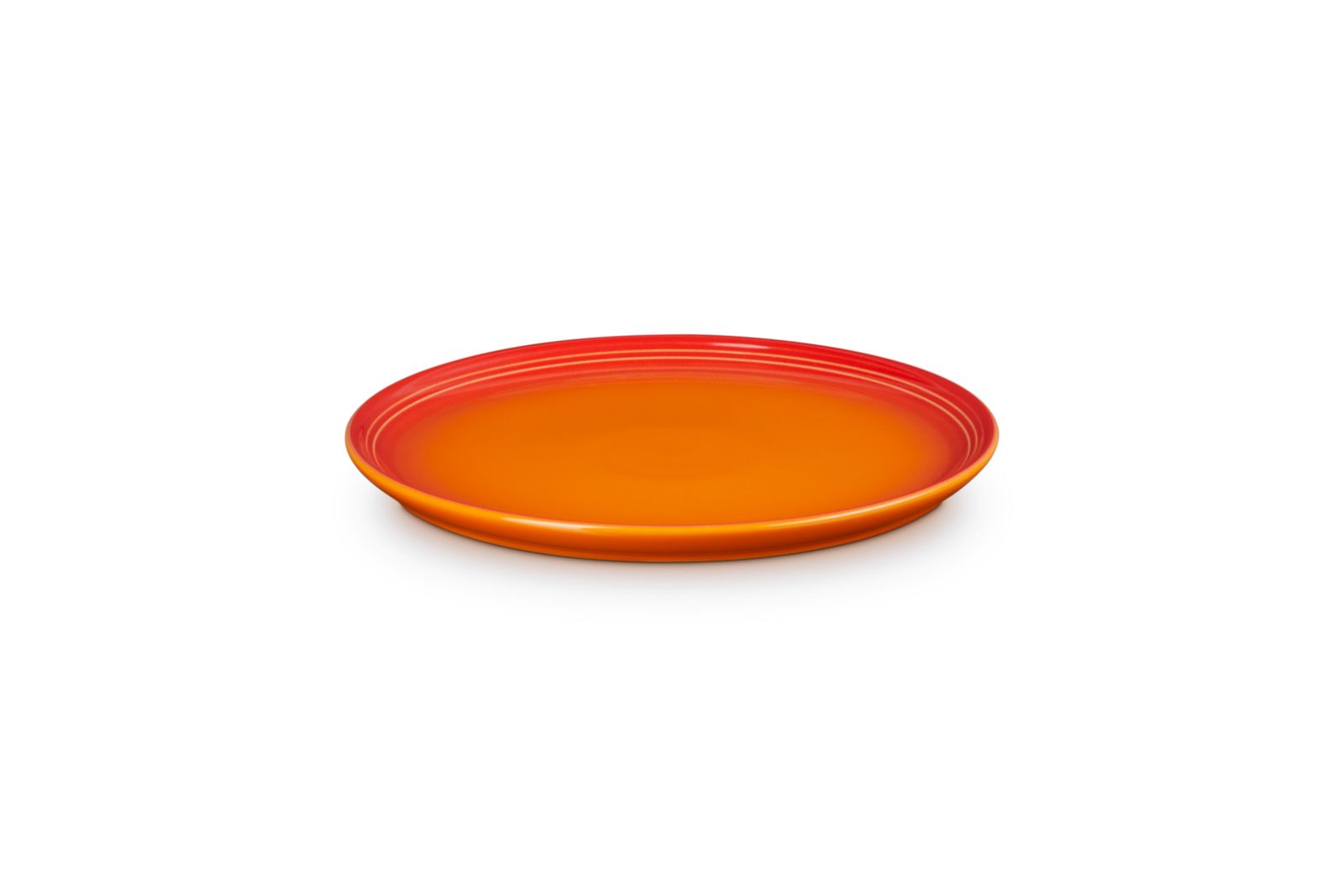 Coupe Ontbijtbord in aardewerk 22cm Oranjerood