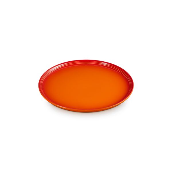 Diner bord Coupe Oranjerood 27cm 