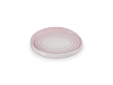 Lepelhouder in aardewerk ovaal 15cm Shell Pink