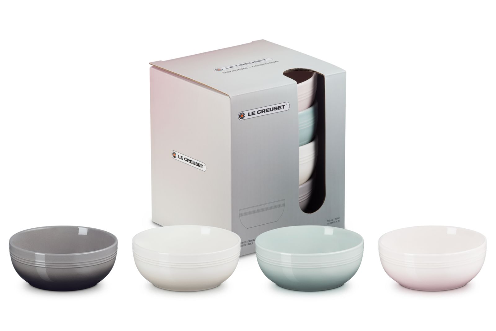 Coupe Ontbijtkommen in Aardewerk 16cm Set van 4