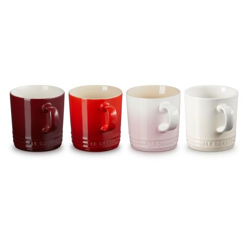 Set de 4 mugs Petits Fours en céramique  Le Creuset