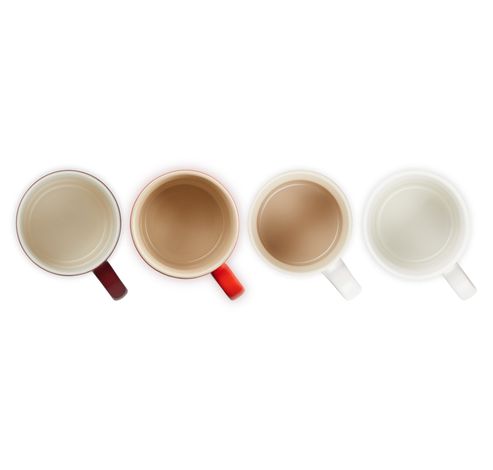 Set de 4 mugs Petits Fours en céramique  Le Creuset