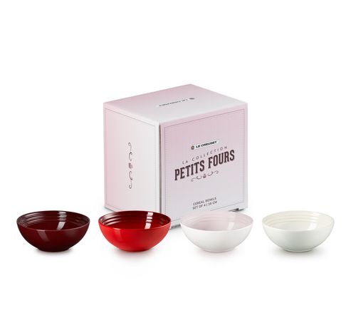 Petits Fours Ontbijtkommen Set van 4 in Aardewerk  Le Creuset