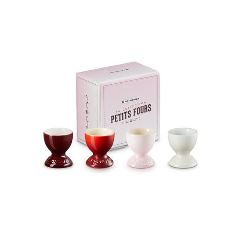 Set de 4 coquetiers Petits Fours en céramique  Le Creuset