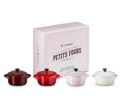 Petits Fours Mini Stoofpannen Set van 4 in Aardewerk Le Creuset