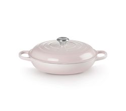 Campagnard in Geëmailleerd Gietijzer 30cm 3,5L Shell Pink Le Creuset