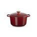 Le Creuset Stoofpan Rond Hoog in Geëmailleerd Gietijzer 24cm 5L Rhone