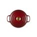 Le Creuset Stoofpan Rond Hoog in Geëmailleerd Gietijzer 24cm 5L Rhone