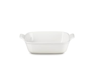 Ovenschaal Vierkant in Aardewerk 23cm 2,8L Meringue