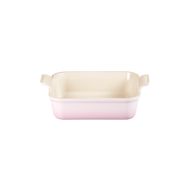 Ovenschaal Vierkant in Aardewerk 23cm 2,8L Shell Pink 