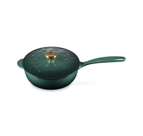 Casserole Holly Collection en Fonte Émaillée avec Bouton Doré 21cm 2l Artichaut  Le Creuset