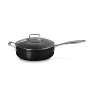 Sauteuse en céramique antiadhésive Essential avec couvercle en verre 26 cm 4,0 l noir 