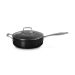 Essential Non-Stick Ceramic Sauteerpan met Glazen Deksel 26cm 4,0l Zwart 