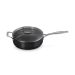 Essential Non-Stick Ceramic Sauteerpan met Glazen Deksel 26cm 4,0l Zwart 