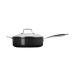 Essential Non-Stick Ceramic Sauteerpan met Glazen Deksel 26cm 4,0l Zwart 