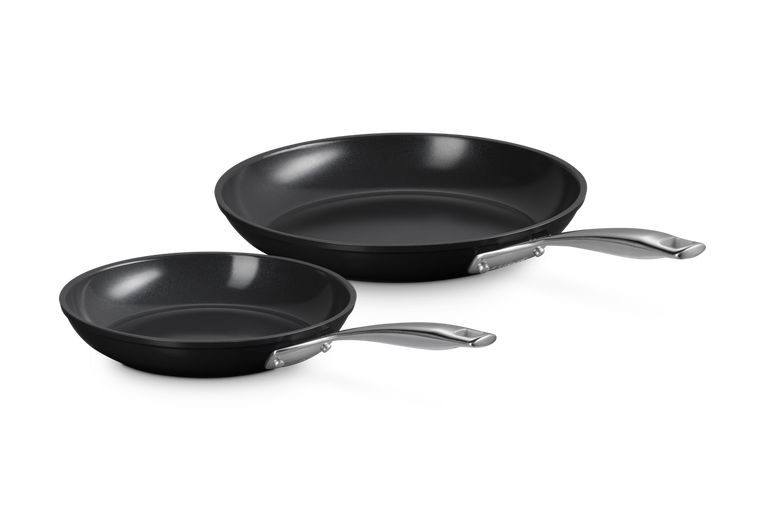 Essential Non-Stick Ceramic Braadpannenset 24/28 cm 2-delig Zwart