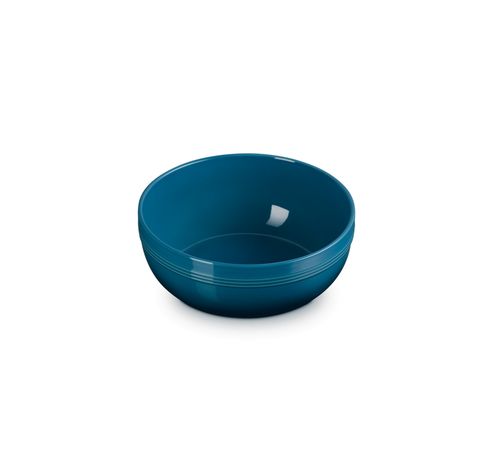 Coupe Serveerschaal in aardewerk 20cm 1,6l Deep Teal  Le Creuset