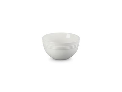 Coupe Snackschaaltje in aardewerk 12cm White