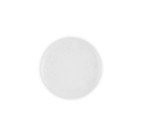 Assiette petit-déjeuner Holly Collection en faïence 19 cm Blanc 