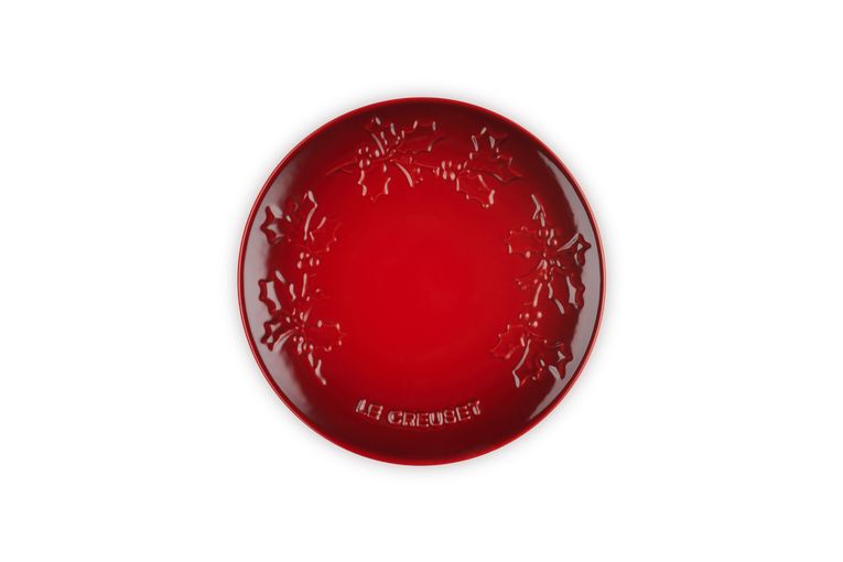 Holly Collection Ontbijtbord in Aardewerk 19cm Kersenrood