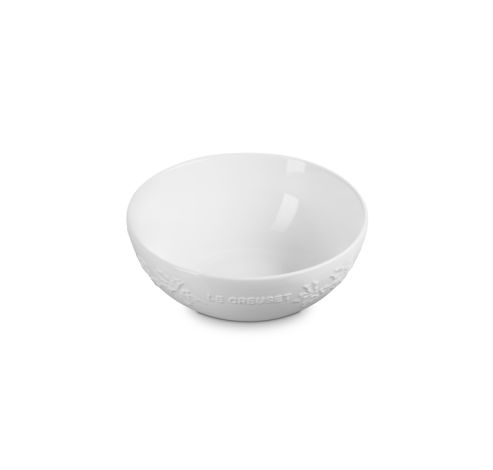 Holly Collection Serveerschaal in aardewerk 25cm White  Le Creuset