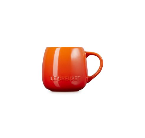 Coupe Mok in aardewerk 0,32l Oranjerood  Le Creuset