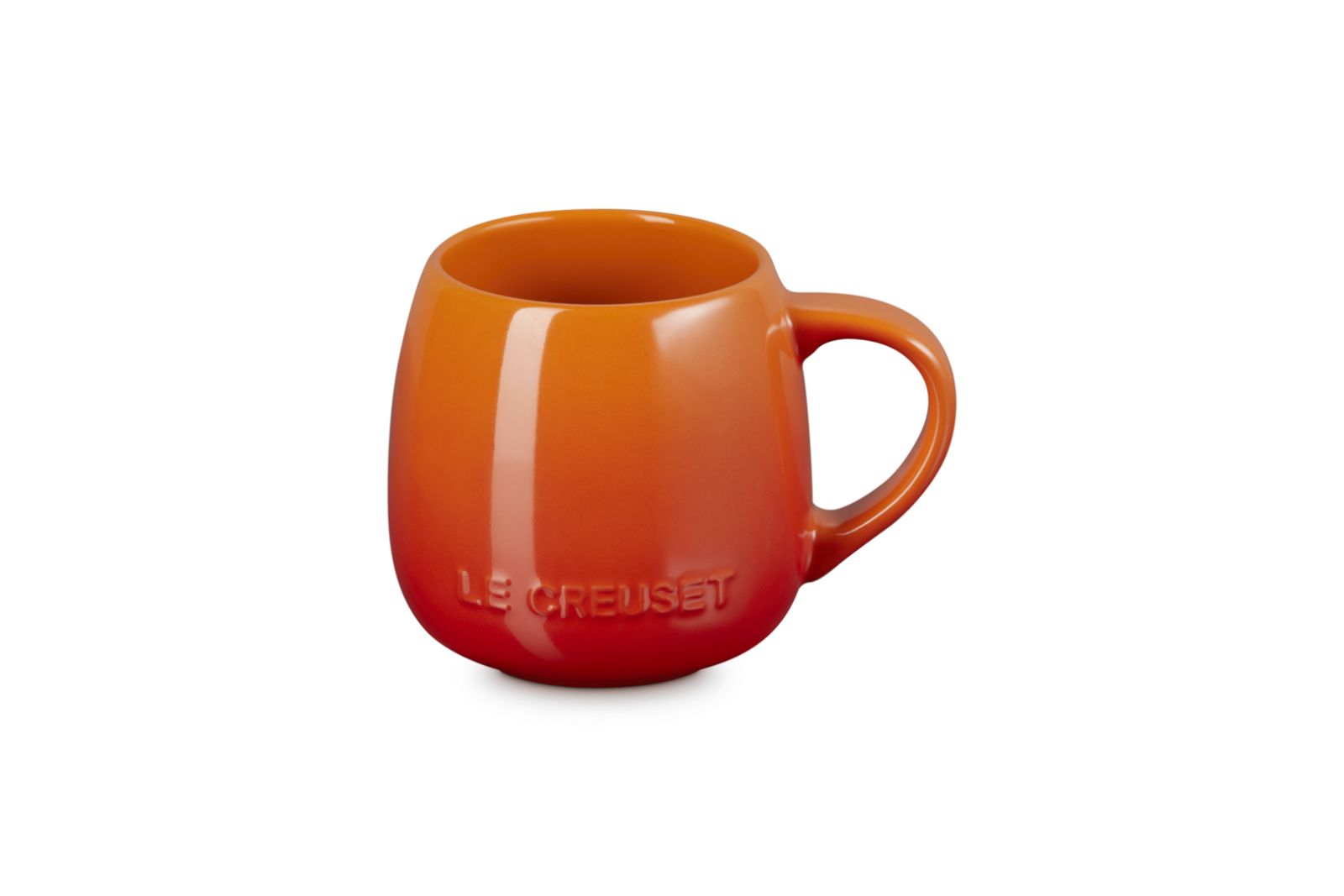 Coupe Mok in aardewerk 0,32l Oranjerood