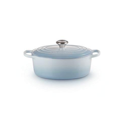 Signature Cocotte Ovale 29cm Coastal Blue  Le Creuset