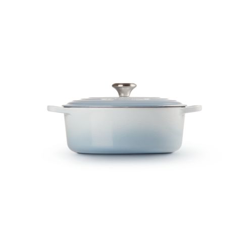 Signature Cocotte Ovale 29cm Coastal Blue  Le Creuset