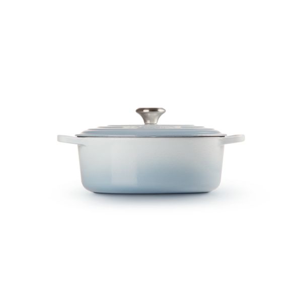 Le Creuset Signature Collection Stoofpan Ovaal in Geëmailleerd Gietijzer 29cm Coastal Blue