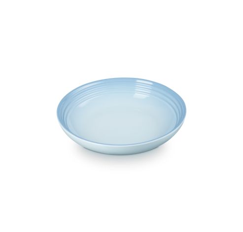 Diep Bord in aardewerk 22cm Coastal Blue  Le Creuset