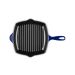 Grillpan vierkant in Geëmailleerd Gietijzer 26cm Indigo 