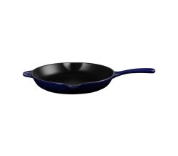 Classic Skillet Rond Tradition in Geëmailleerd Gietijzer 26cm  Indigo Le Creuset