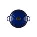 Le Creuset Classic Stoofpan Rond in Geëmailleerd Gietijzer met Zwarte Knop 24cm 4,2l Indigo