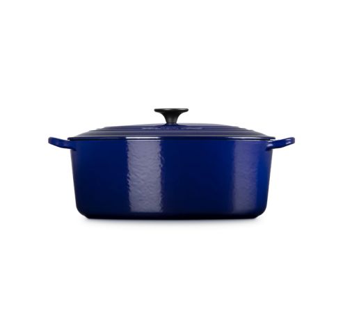 Stoofpan Ovaal in Geëmailleerd Gietijzer 31cm 6,3l Indigo  Le Creuset