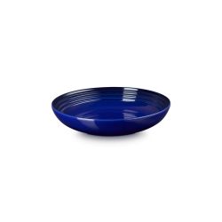 Le Creuset Diep Bord in Aardewerk 22cm Indigo 