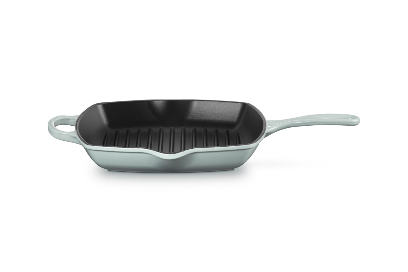 Signature Grillit® Vierkant in Geëmailleerd Gietijzer 26cm Sea Salt