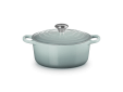 Stoofpan Rond in Geëmailleerd Gietijzer 24cm 4,2l Sea Salt