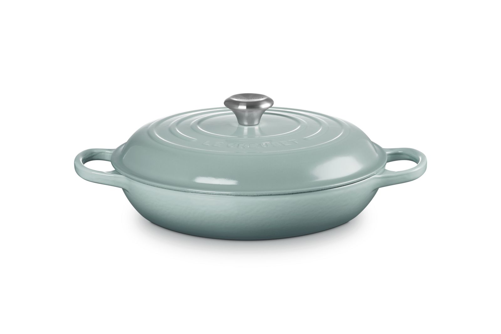 Campagnard in Geëmailleerd Gietijzer 30cm 3,5l Sea Salt