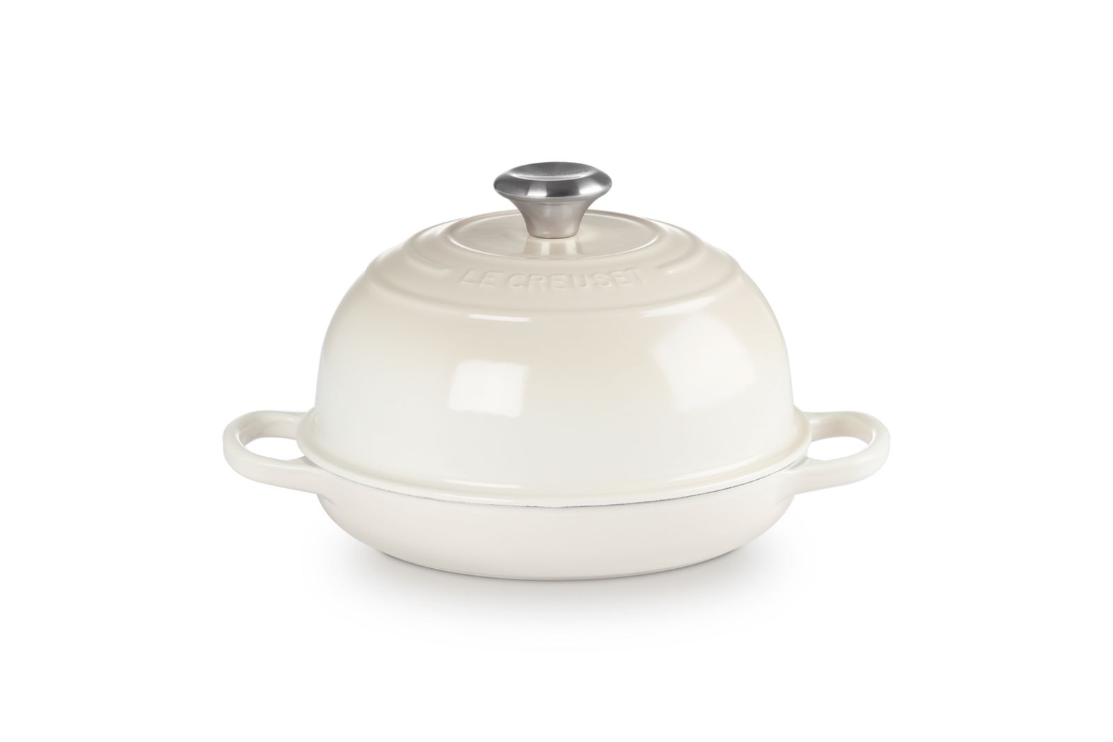 Broodpan in Geëmailleerd Gietijzer 24cm 1,6l Meringue