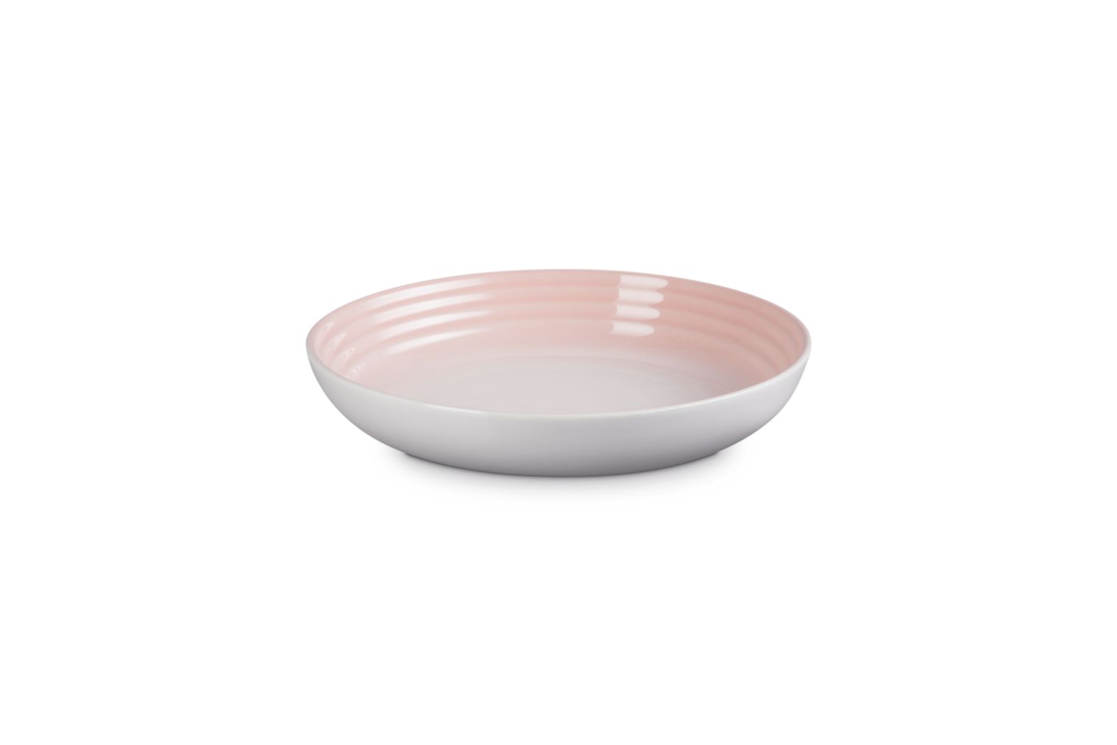 Diep bord in aardewerk 22cm 0,9l Shell Pink