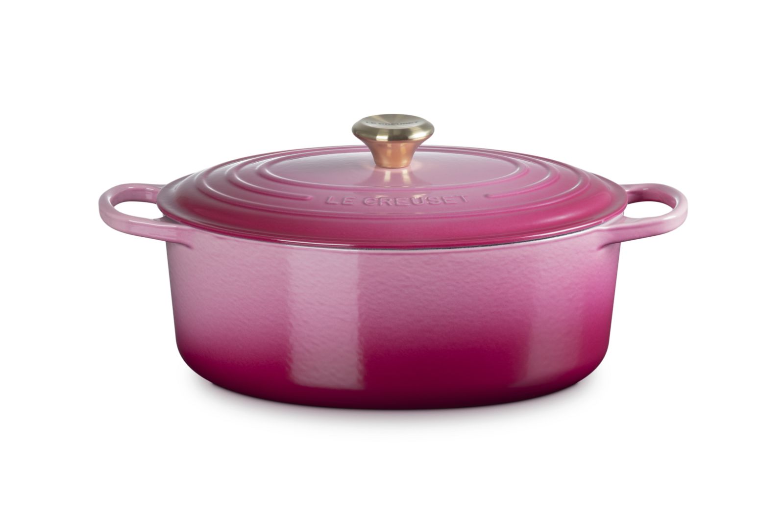 Stoofpan Ovaal in Geëmailleerd Gietijzer 31cm 6,3l Berry